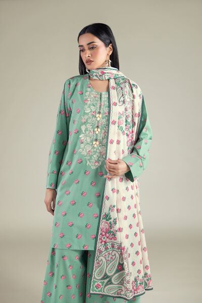 Embroidered | Lawn | Tailored 3-Piece Lawn | USD 65.00