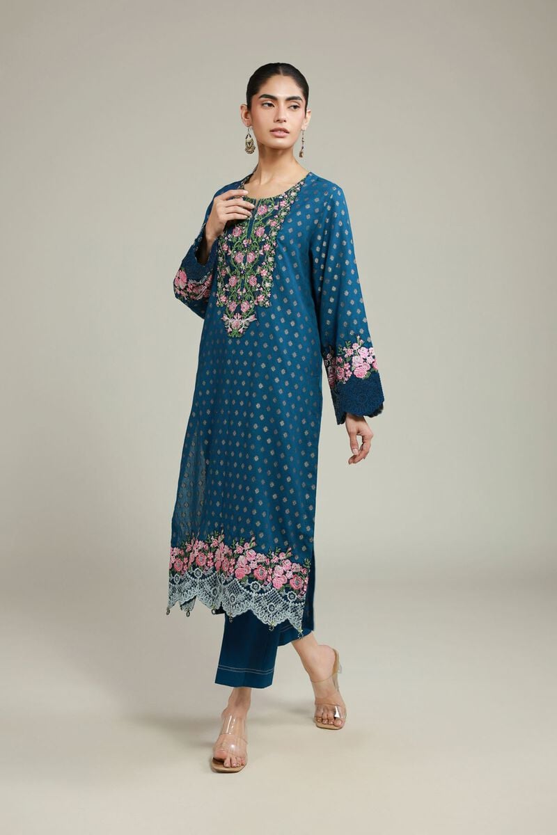 Embroidered | Jacquard | Jacquard Tailored Set | USD 70.00