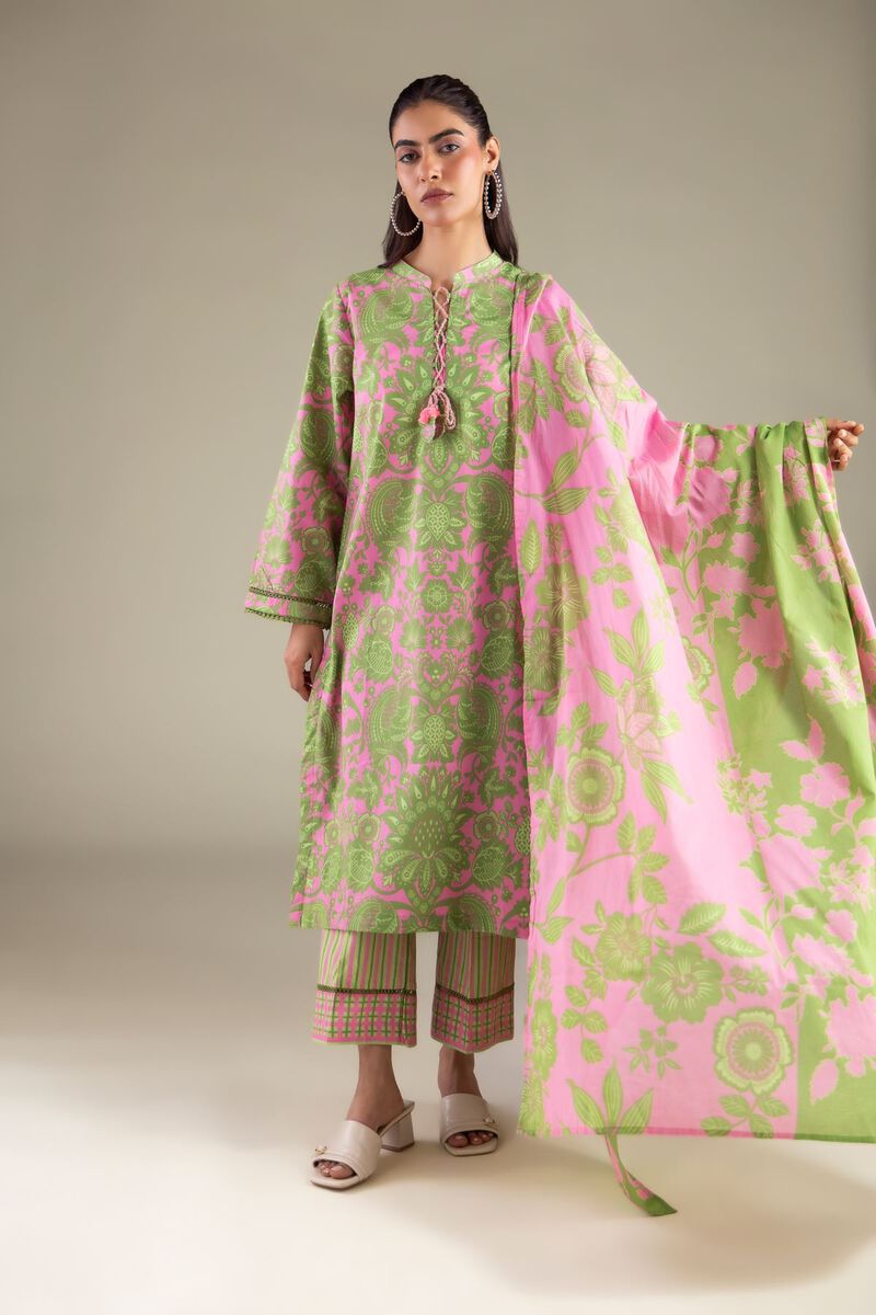 Printed | Lawn | Floral Summer Dupatta | USD 25.00