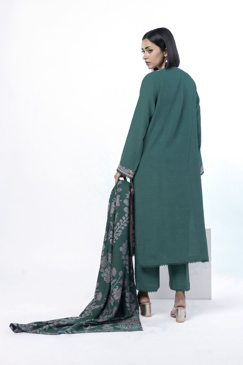 Embroidered | Khaddar | Tailored 3 Piece | null