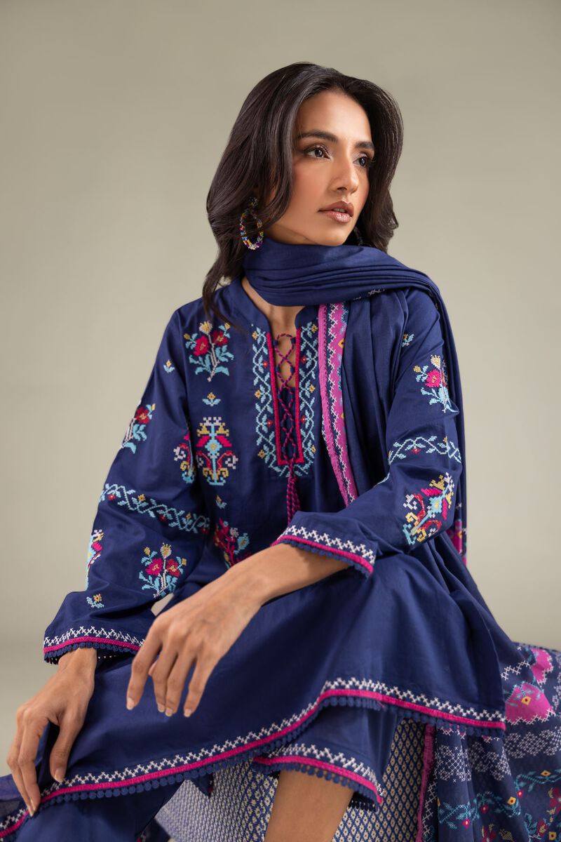 Embroidered | Cambric | Kurta | USD 40.00