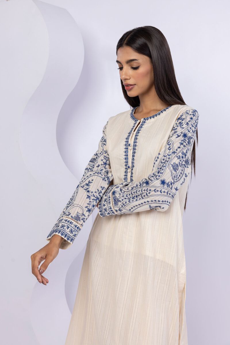 Embroidered | Leno | Kurta | USD 10.50