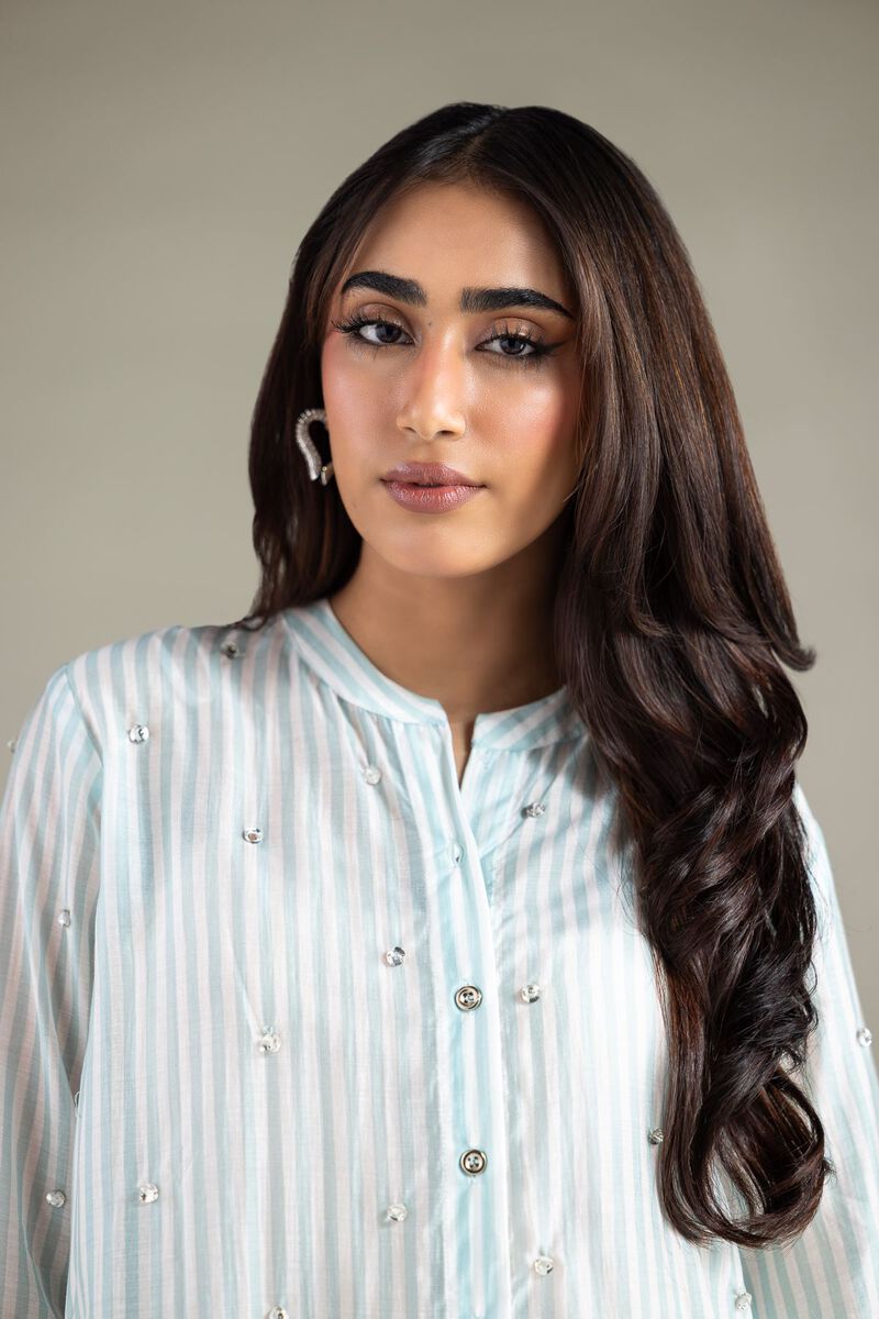 Embroidered | Raw Silk | Shirt | USD 17.50