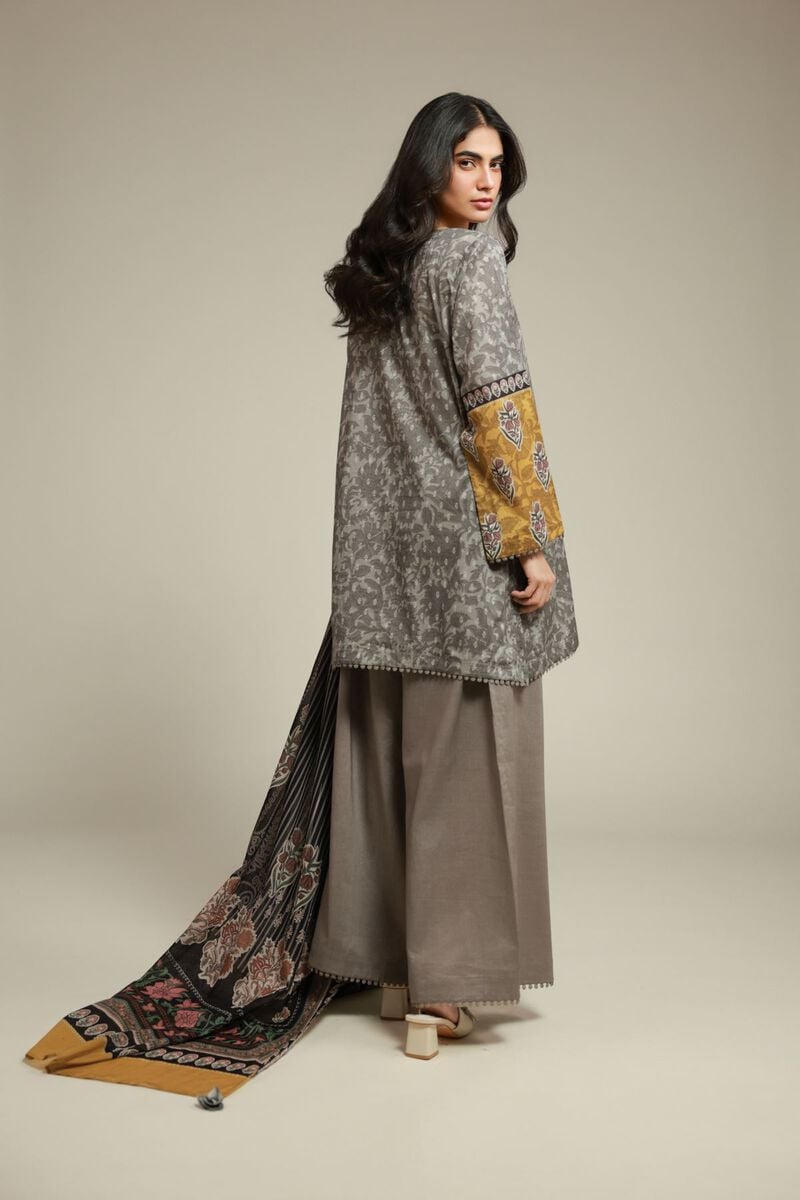 Printed | Cambric | Cambric Tailored 3-Piece | USD 60.00