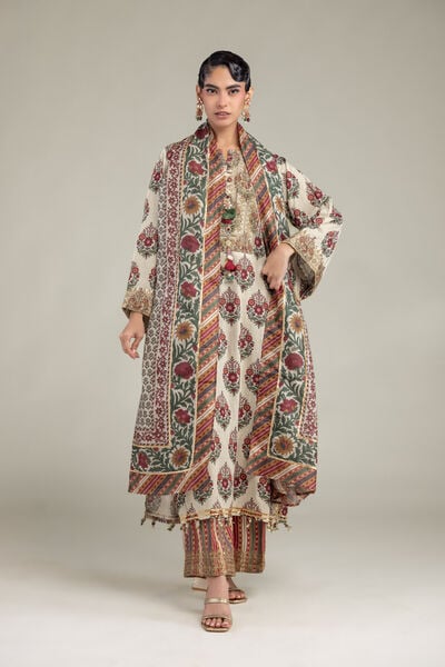 Embroidered | Polyester Silk | Printed Silk Dupatta | USD 30.00