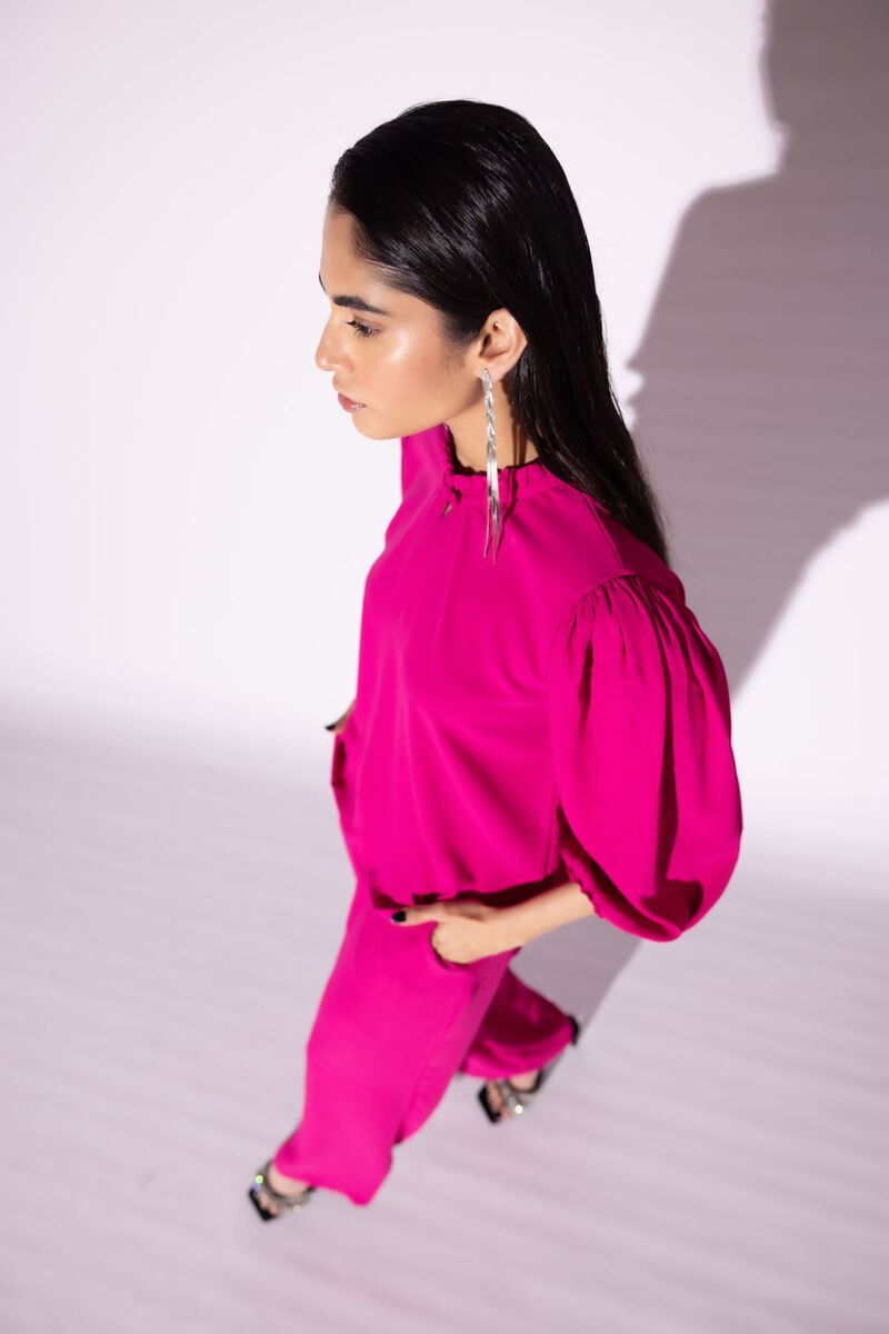 Dyed | Heavy Georgette | Blouse | USD 9.00