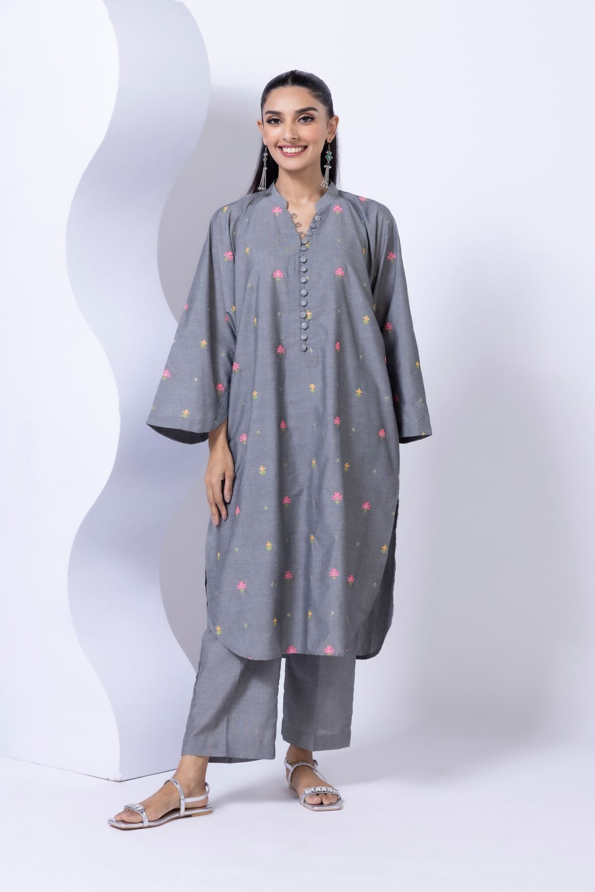 Buy Kurta | 0.0 N/A | 25-02E18-08TA-VG_MULTI | Khaadi United States