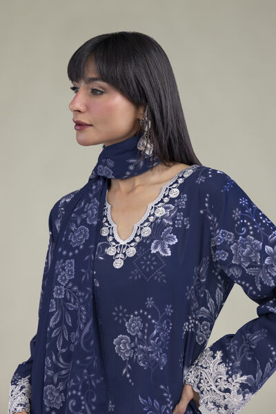 Embroidered | Lawn | Lawn 3-Piece Tailored | USD 70.00