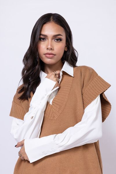 Dyed | Viscose Polyester Nylon | Sweater | USD 7.50