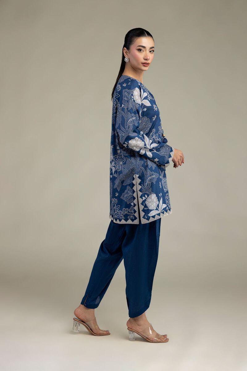 Embroidered | Cambric | Tailored 2-Piece Set | USD 35.00