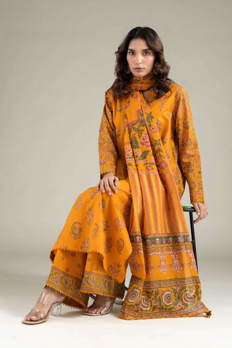 Printed | Lawn | Tailored 3 Piece | USD 65.00