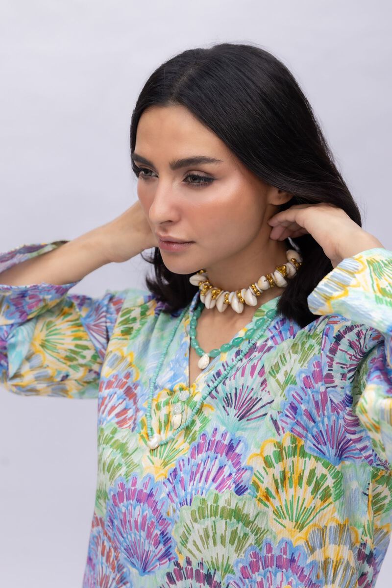 Printed | Ripple Crinkle | Kurta | USD 25.00