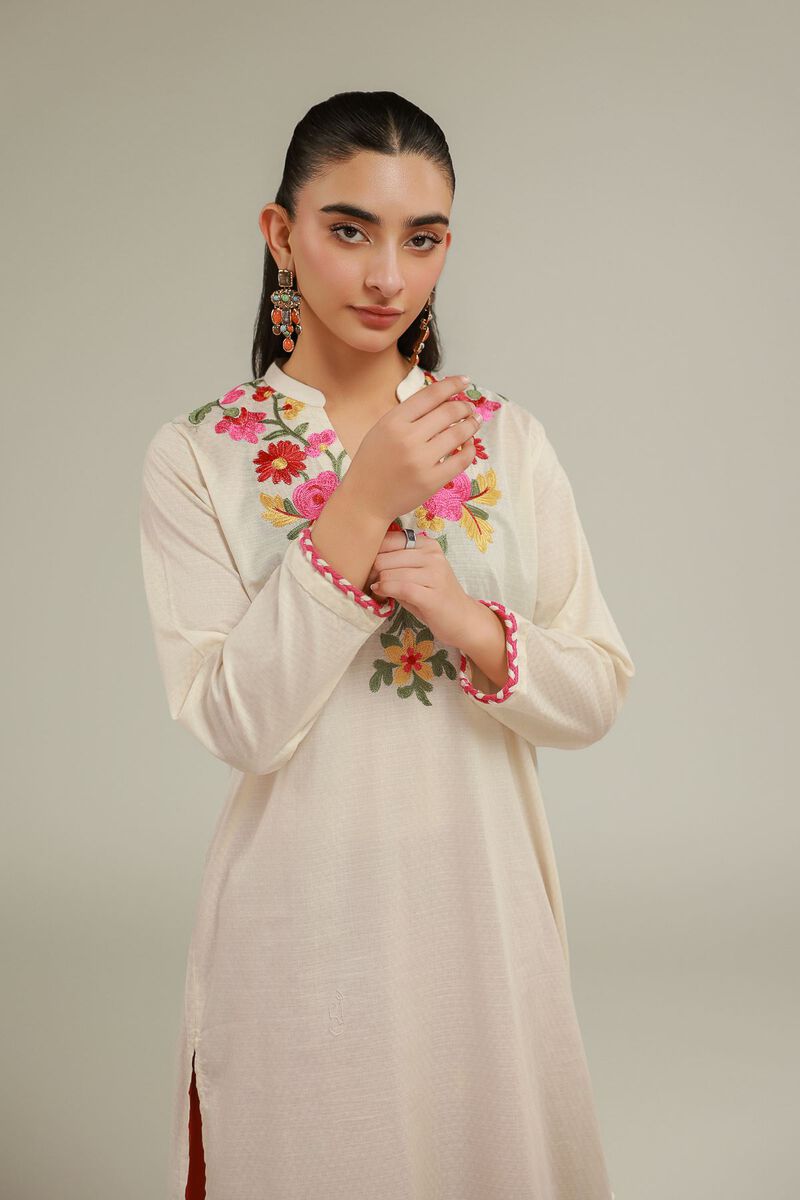 Embroidered | Cotton Dobby | Kurta | USD 35.00