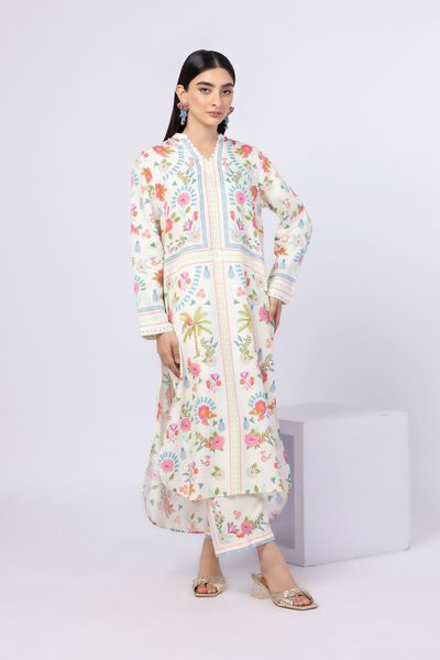 Printed | Thai Silk | Kurta | USD 40.00