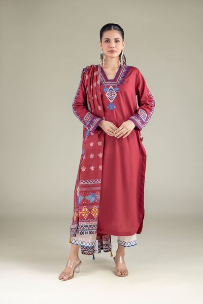 Embroidered | Lawn | Embroidered All-Season Dupatta | USD 30.00