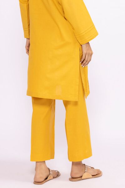 Narrow Culottes, YELLOW, hi-res