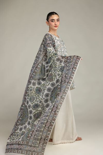 Embroidered | Mesuri | Floral Mesuri Dupatta | USD 30.00