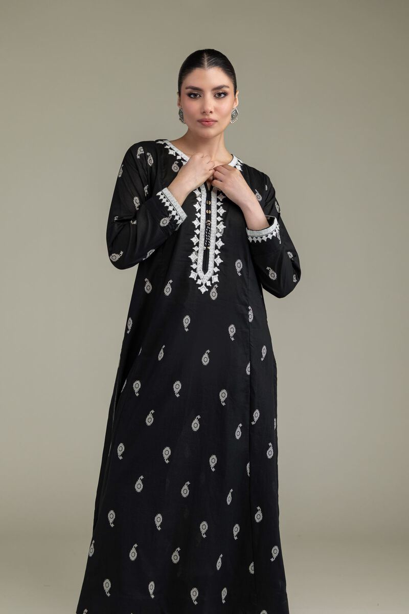 Embroidered | Lawn | Longline Lawn Kurta | USD 40.00