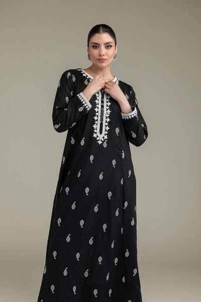 Embroidered | Lawn | Longline Lawn Kurta | USD 40.00