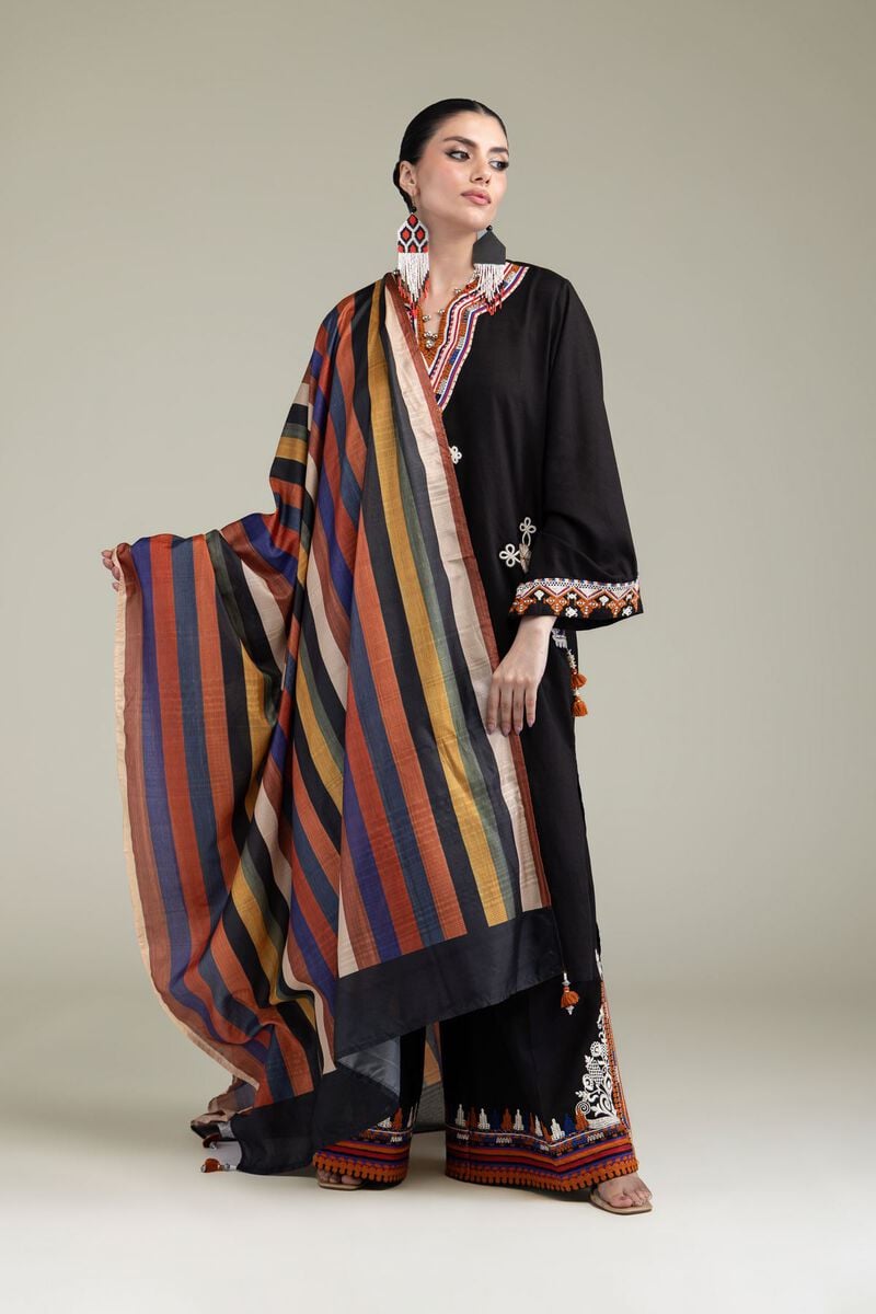 Embroidered | Polyester Silk | Polyester Silk Dupatta | USD 30.00