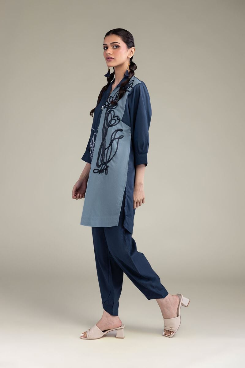Dyed | Cambric | Solid Navy Pants | USD 30.00