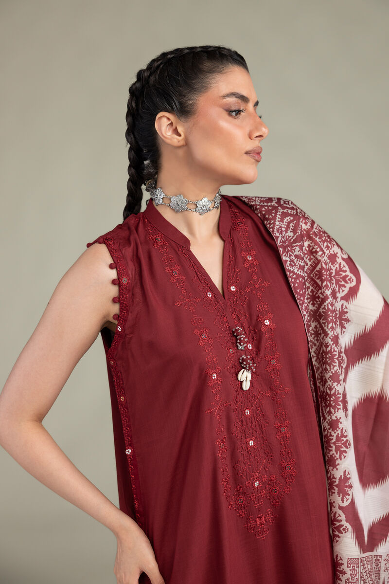 Embroidered | Polyester Silk | Polyester Silk Dupatta | USD 30.00