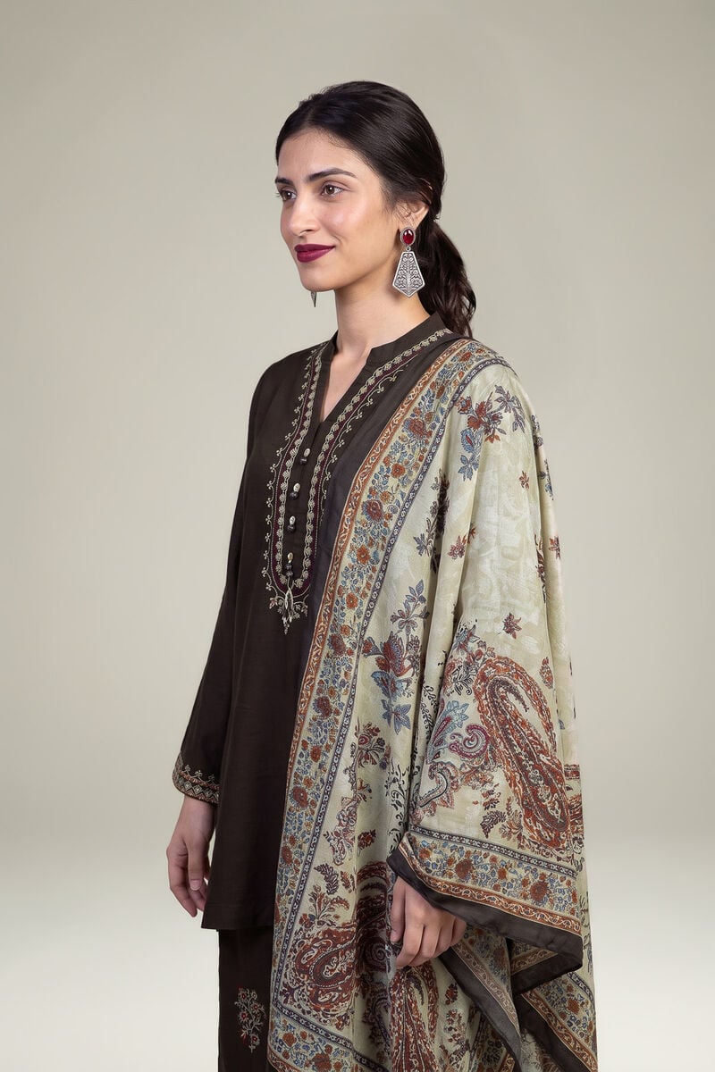 Embroidered | Polyester Silk | Polyester Silk Dupatta | USD 35.00