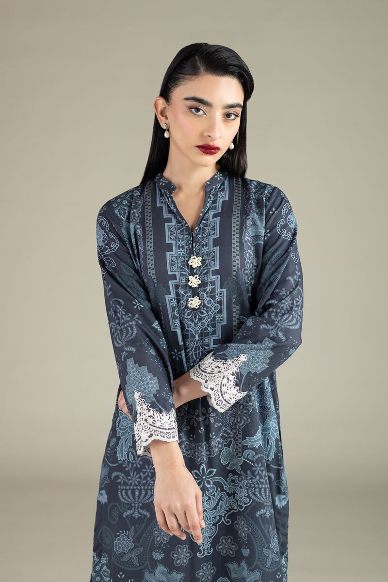 Embroidered | Raw Silk | Kurta | USD 45.00