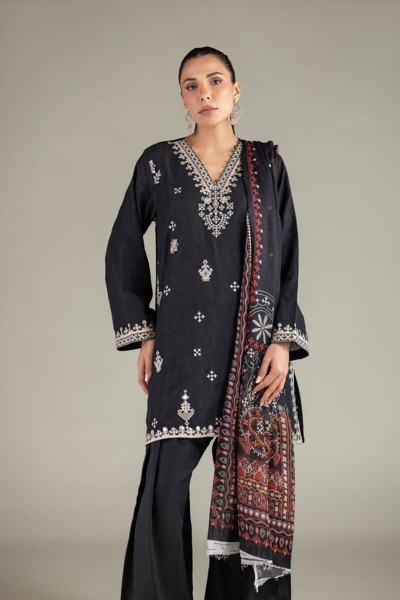 Embroidered | Broshia | Tailored 3 Piece | USD 80.00
