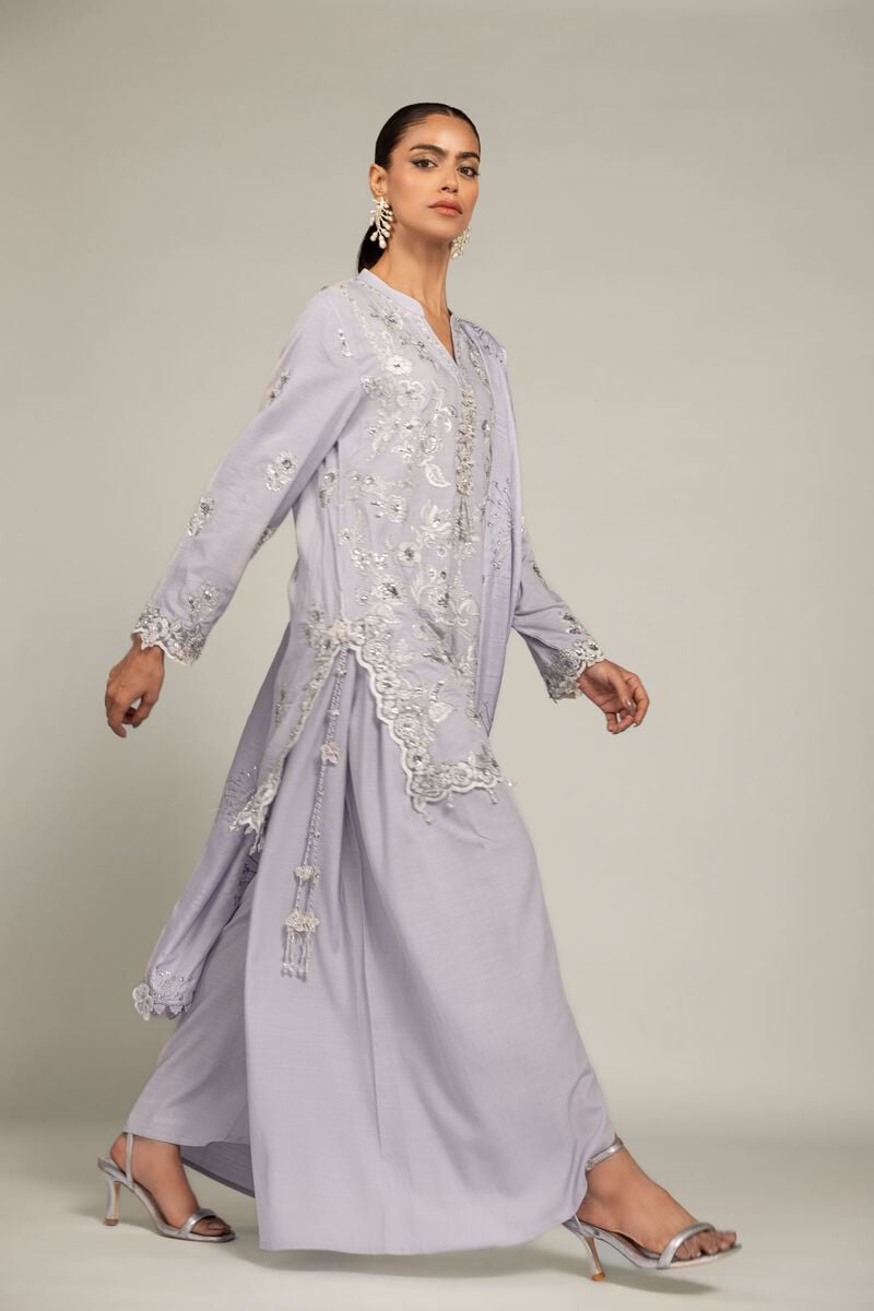 Raw Silk | 3-Piece Co-ord Set | USD 155.00