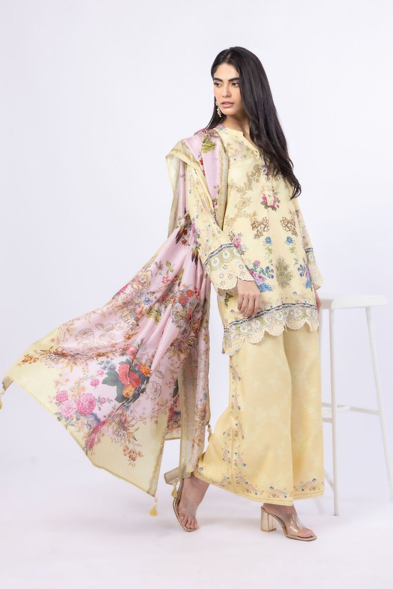 Printed | Tusser Silk | Dupatta | USD 23.00