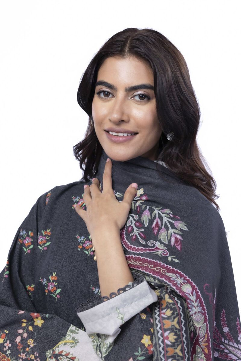 Printed | Karandi | Tailored 3 Piece | USD 50.00