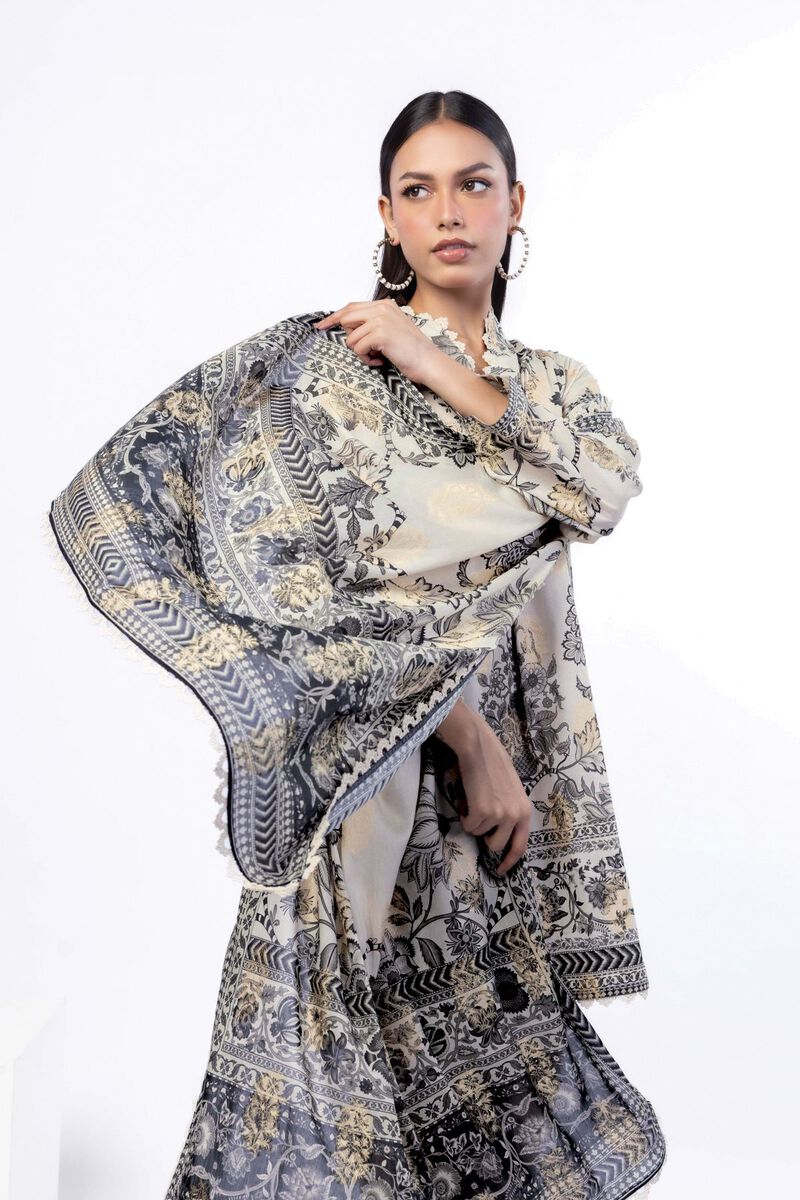 Printed | Jacquard | Tailored 3 Piece | USD 70.00