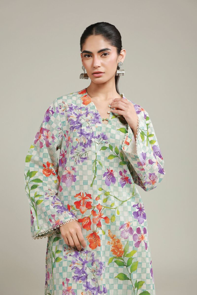Printed | Messuri | Floral Tailored Set | USD 45.00