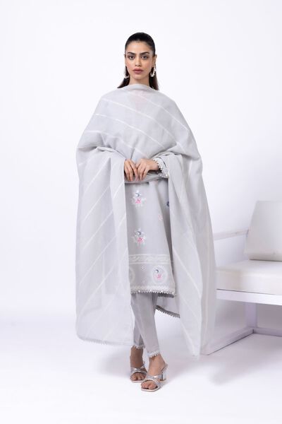 Embroidered | Cotton Reflex Light | Dupatta | USD 12.50