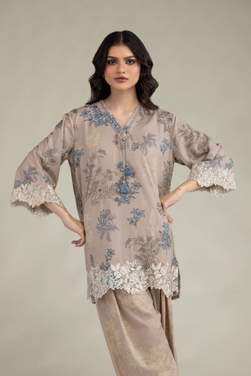 Embroidered | Lawn | Short Lawn Kurta | USD 40.00