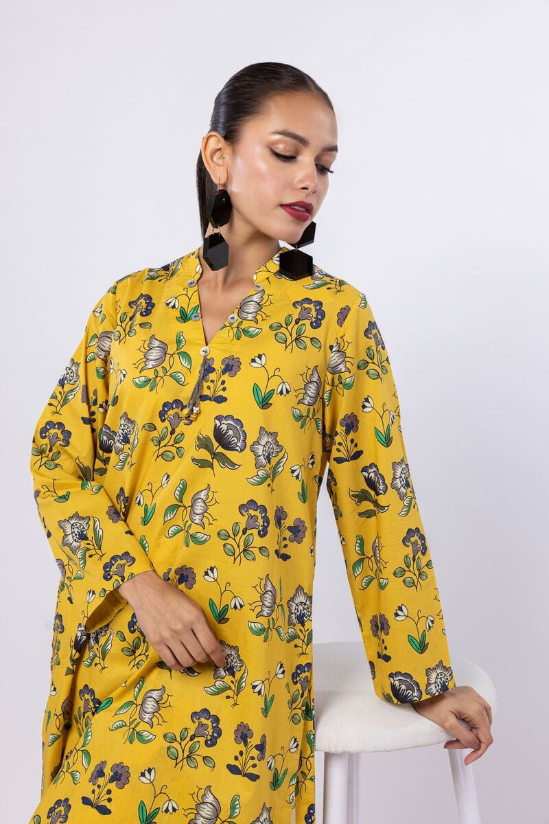 Printed | Cambric | Kurta | USD 6.00