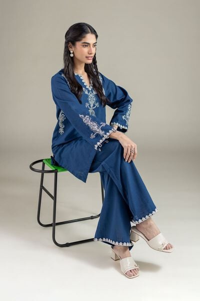 Embroidered | Khaddar | Kurta | USD 17.50