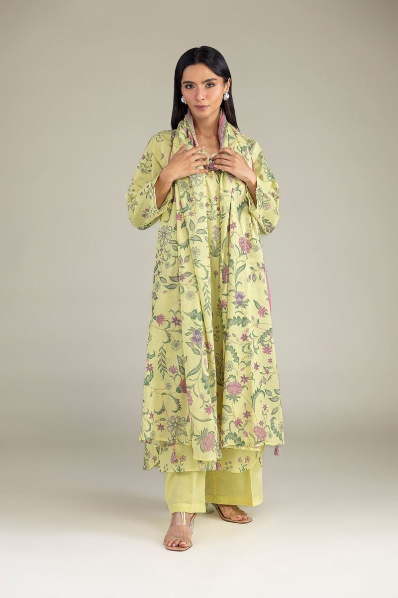 Printed | Lawn | Floral Lawn Dupatta | USD 30.00
