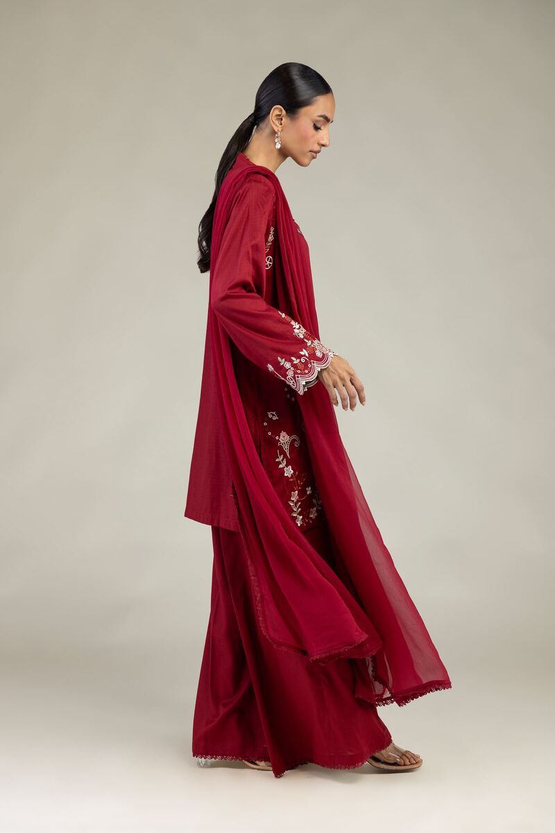 Embroidered | Dobby | Dobby Tailored 3-Piece | USD 80.00