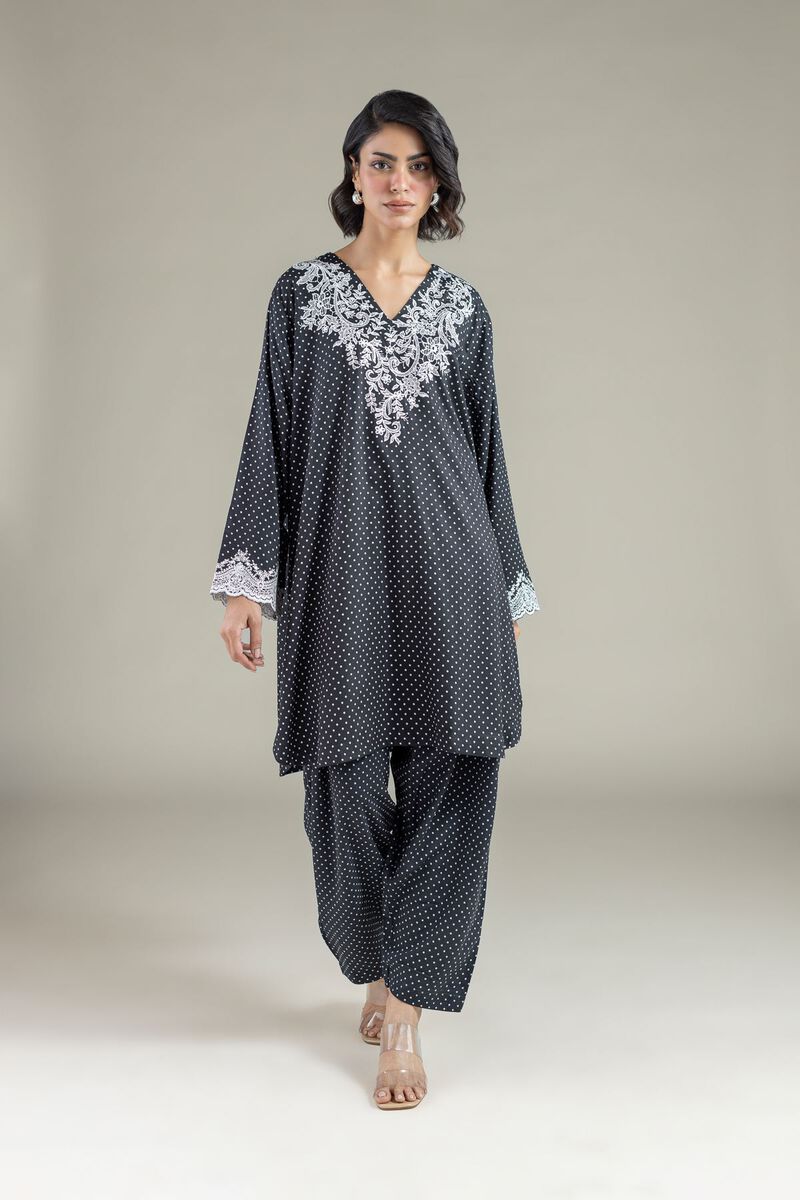 Embroidered | Marina | Polka Dot Kurta | USD 30.00