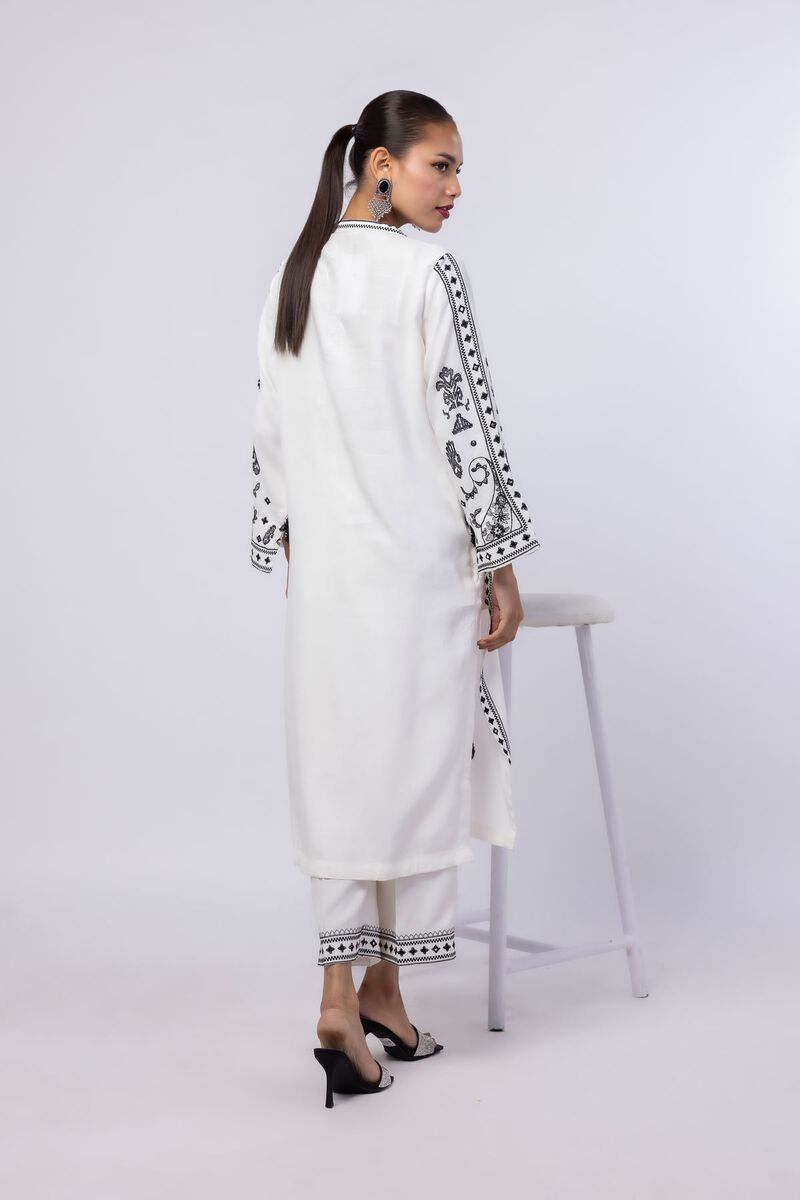 Embroidered | Russian Raw Silk | Kurta | USD 25.00