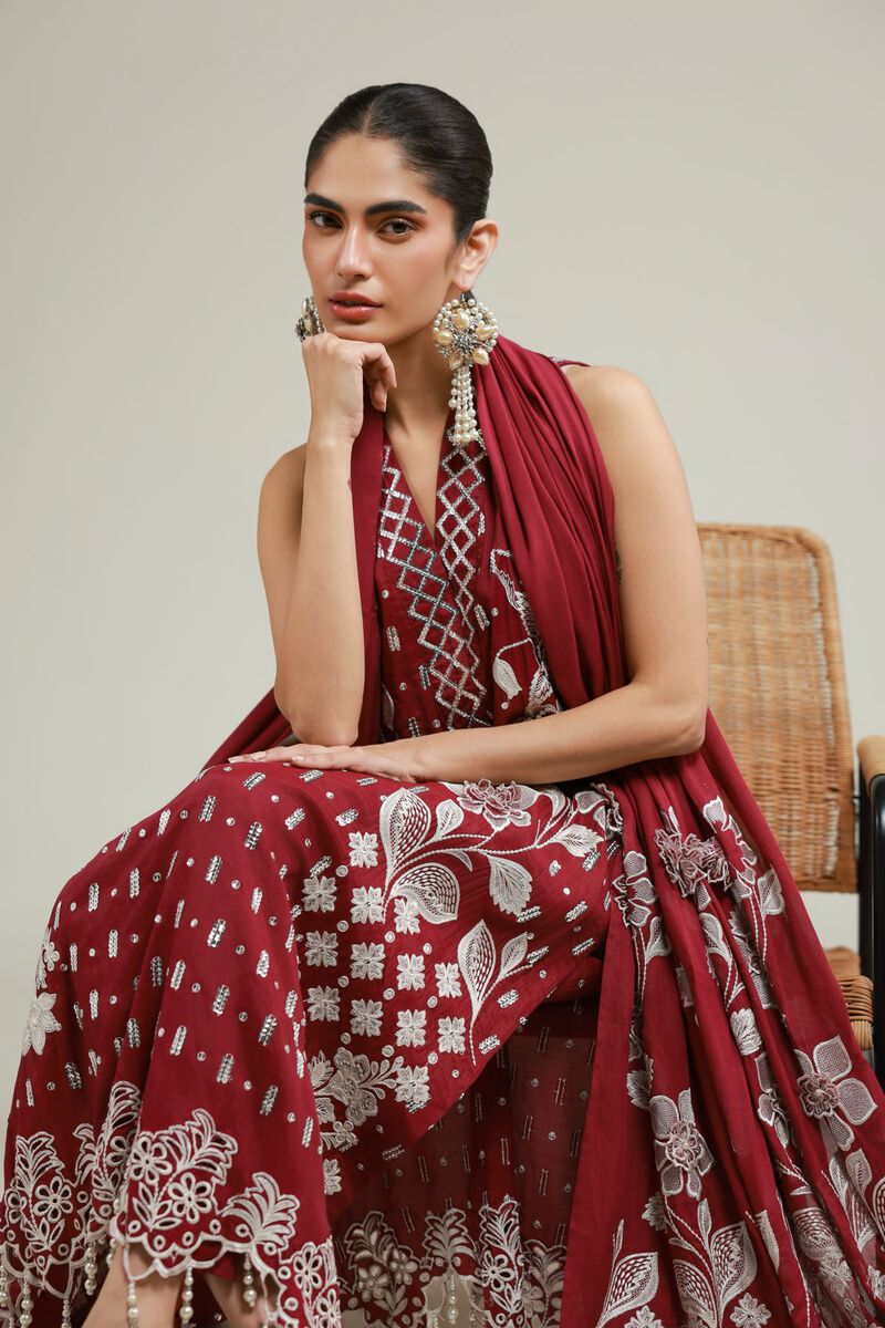 Dyed | Raw Silk | Co-ord 3 Piece | USD 125.00