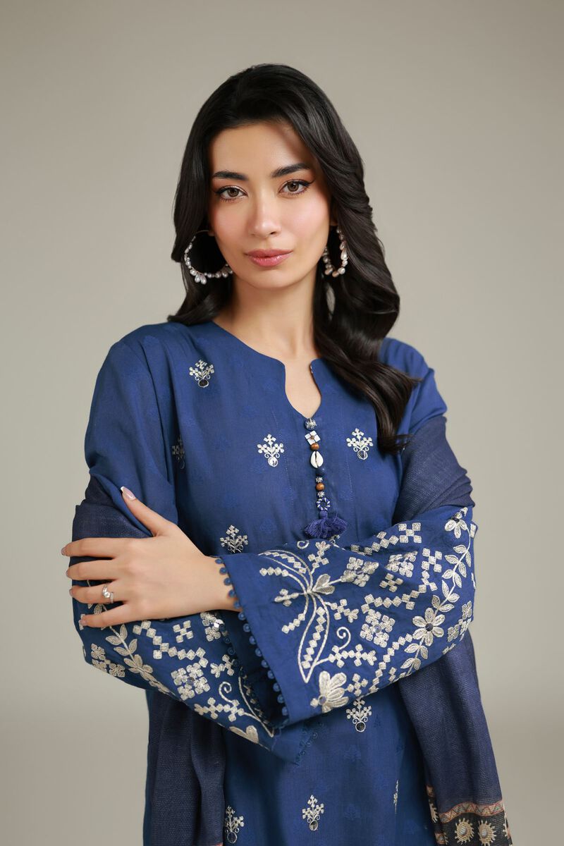Embroidered | Broshia | Tailored 3 Piece | USD 80.00