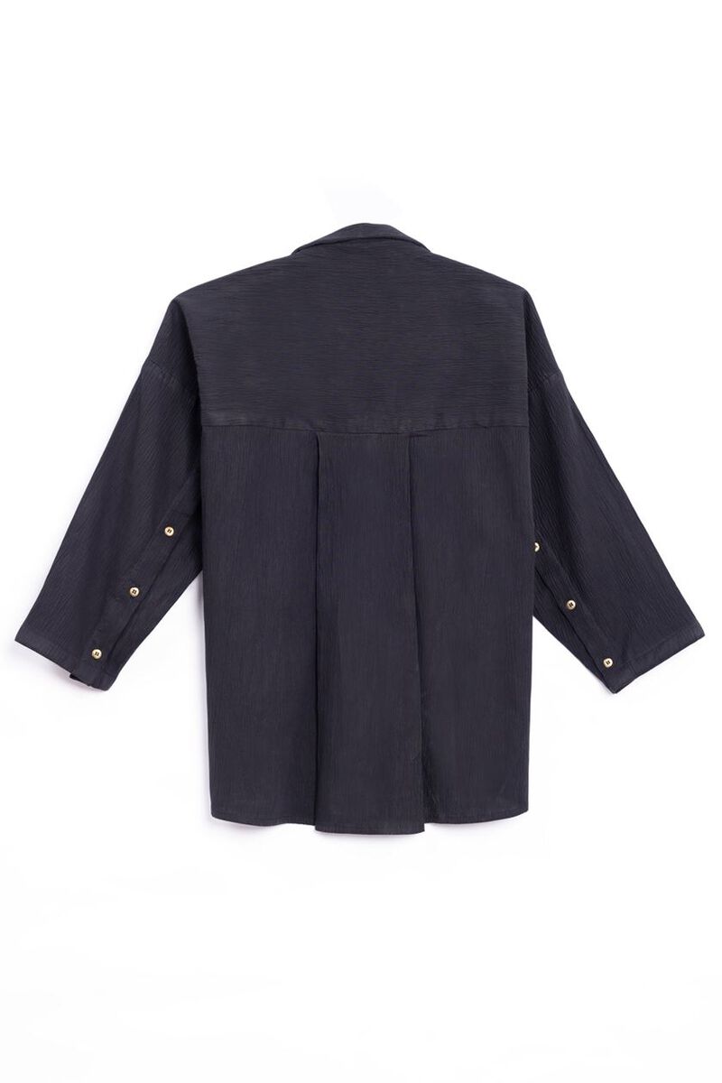 Dyed | Ripple Crinkle | Shirt | null