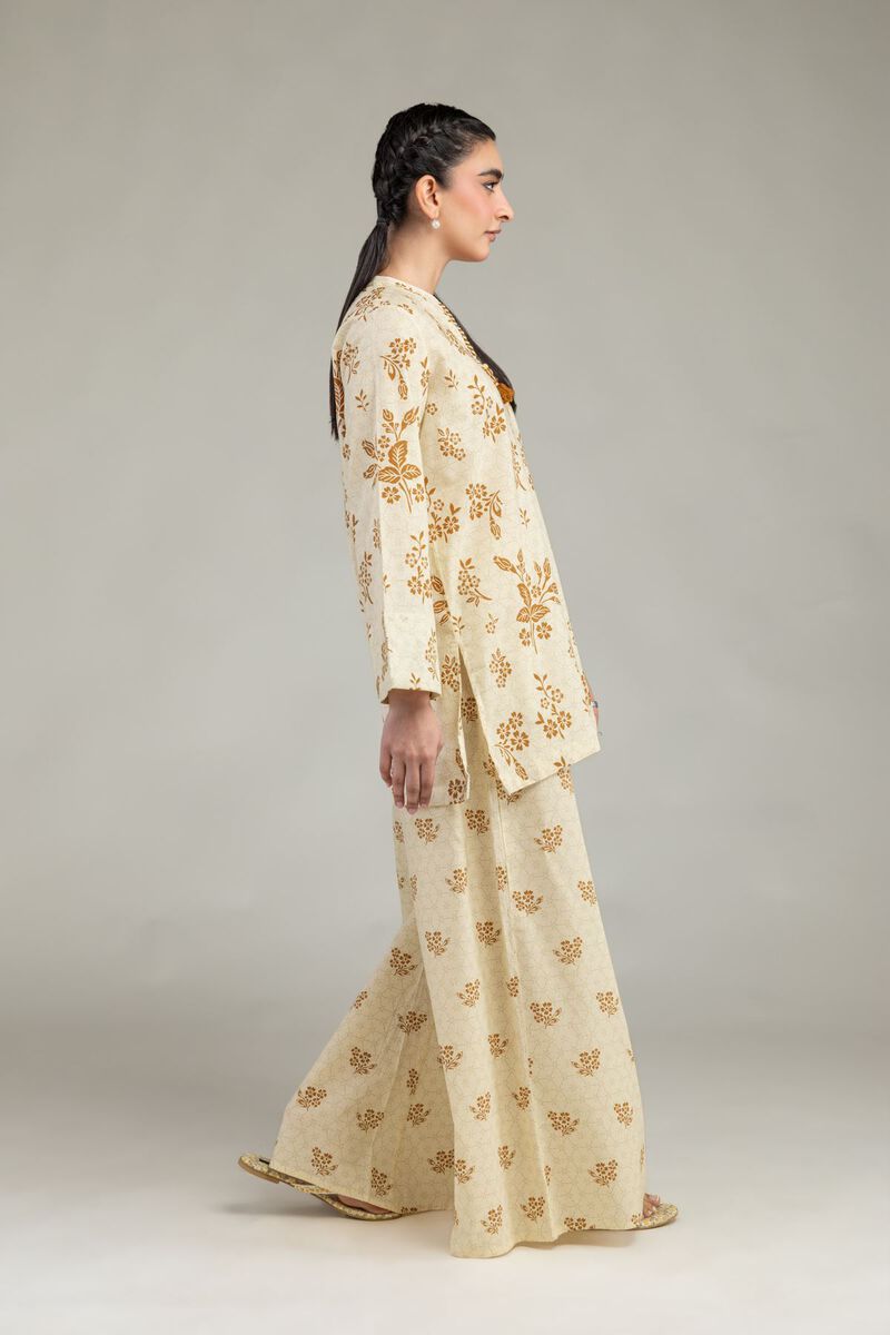 Printed | Cotton Dobby | Floral Cotton Pants | USD 30.00