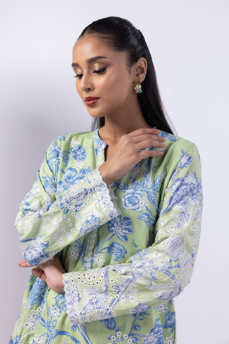 Embroidered | Crosshatch Raw Silk | Kurta | USD 75.00