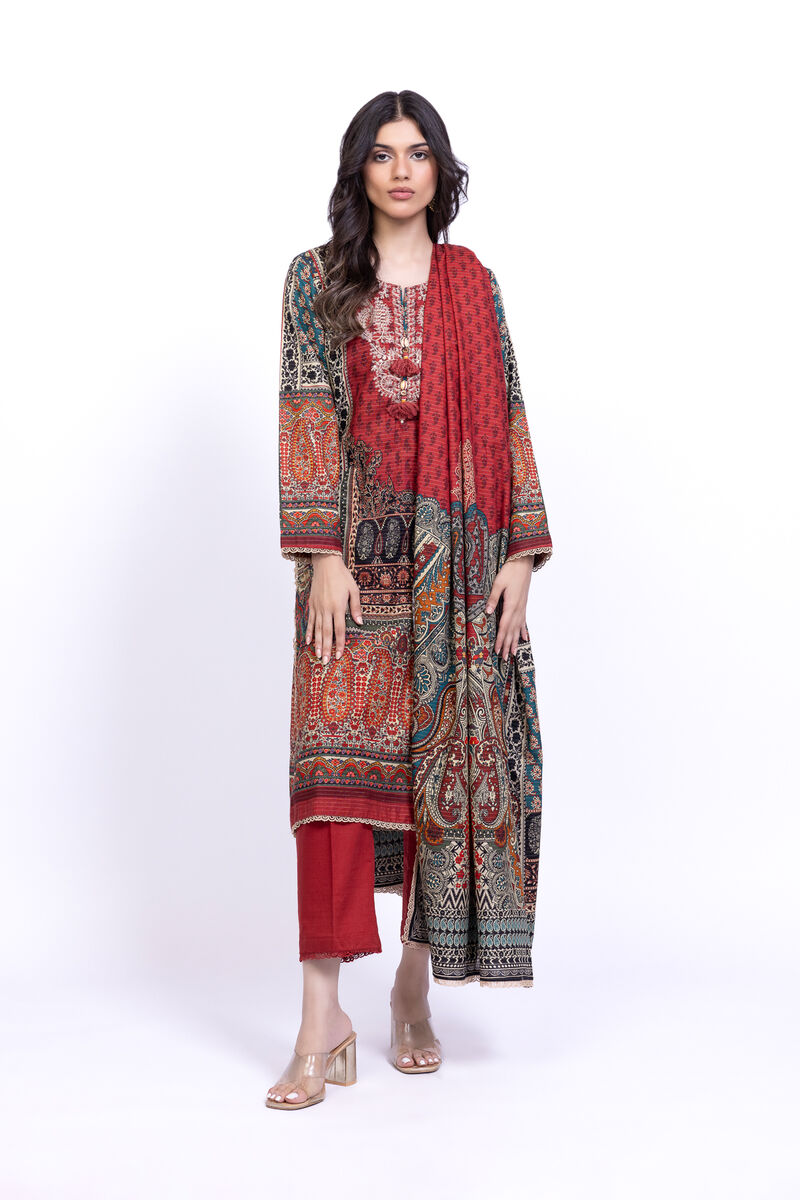 Printed | Textured Cotton | Dupatta | USD 6.60
