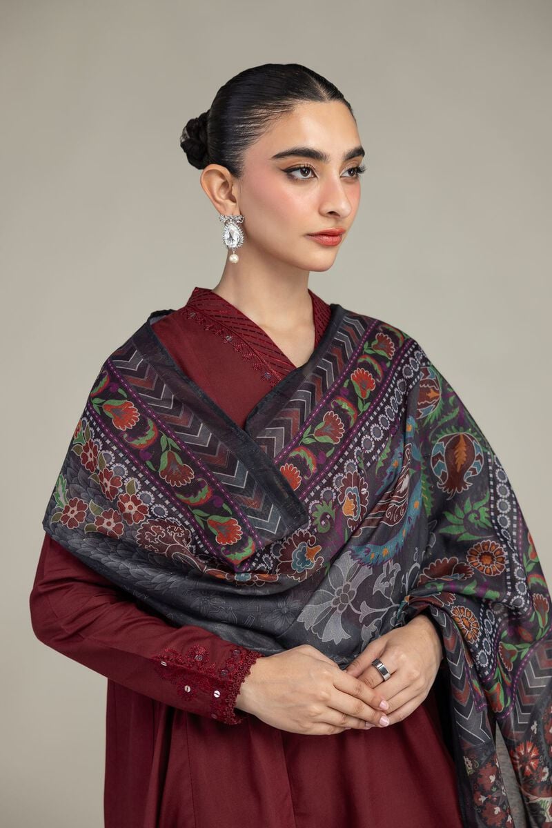 Embroidered | Mesuri | Floral Mesuri Dupatta | USD 30.00