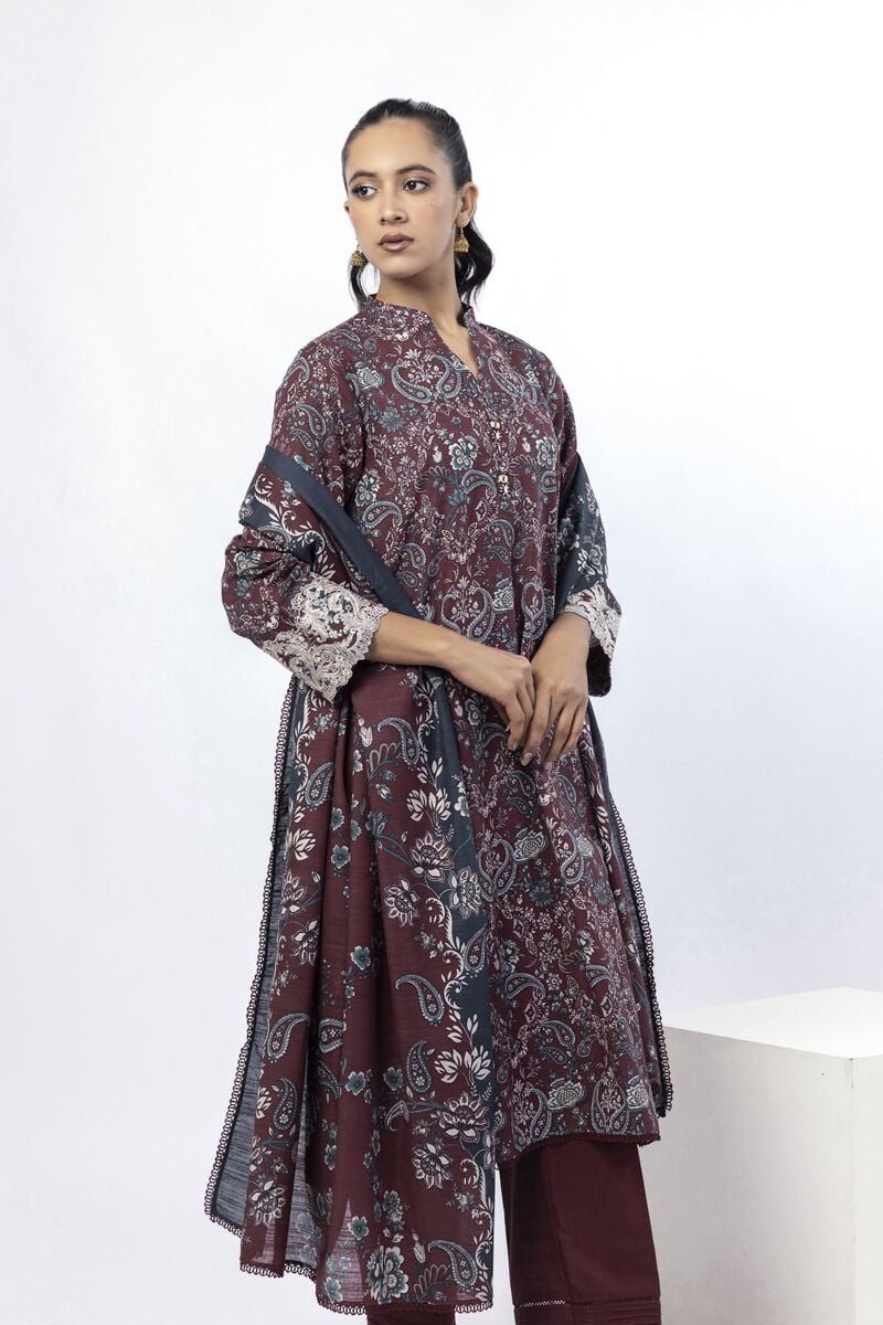 Embroidered | Light Khaddar | Tailored 3 Piece | USD 50.00